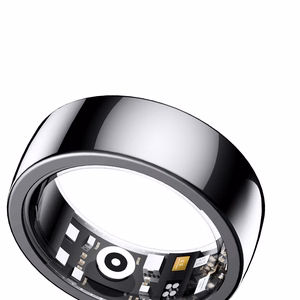 Riversong Trinity SR01 išmanusis žiedas, 7 dydis, vidinis skersmuo 17mm, juodas