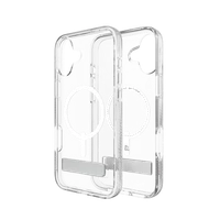 ZAGG Crystal Palace Snap Magnetinis dėklas telefonui iPhone 16 Plus - Skaidrus