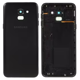Galinis dangtelis Samsung J600 J6 2018 juodas originalus (used Grade A)