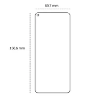 LCD apsauginis stikliukas 9H Samsung A217 A21s