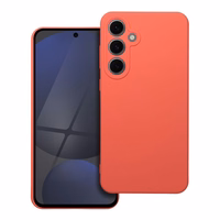 SILIKONINIS dėklas telefonui SAMSUNG S24 FE persikinis