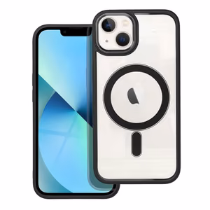 Dėklas Color Edge Mag Cover (MagSafe) skirtas iPhone 13 juodas
