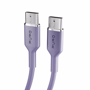 Puro ICON USB-C - USB-C laidas 1.5m - violetinis