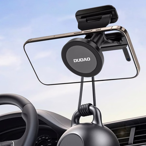 Dudao F25 MagSafe-compatible car mount dashboard or windshield - juodas