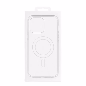 Akrilinis magnetinis dėklas Iphone 16 Pro skaidrus