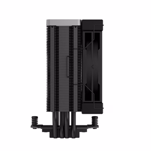 DeepCool AK400 ZERO DARK procesoriaus oro aušintuvas 12 cm juodas 1 vnt.