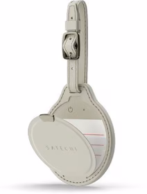 Lokatorius suderinamas su "Apple Find My Satechi FindAll Bagažo žymeklio forma Vegan oda ST-LFALTW smėlis