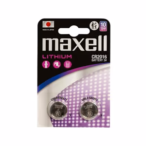 MAXELL Литиевая батарейка CR2016 2 шт. 3В