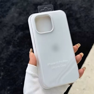Telefono dėklas Silicone Plastic Pack Apple iPhone 12 Pro baltas (pakuotėje)