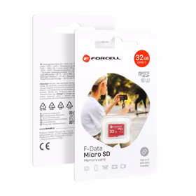 FORCELL F-DATA atminties kortelė 32GB UHS-I U3 10 klasė