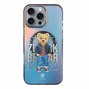 ZUCK BEAR CALIFORNIA COOL IPHONE 16 PLAID SHIRT