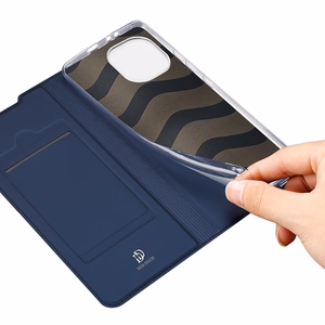 DUX DUCIS Skin Pro knygos tipo dėklas telefonui Xiaomi Mi 11 mėlynas