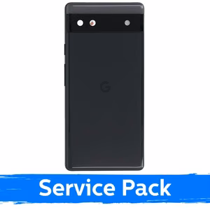 Galinis dangtelis skirtas Google Pixel 6A / Charcoal / (Service Pack)