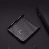 Dėklas Dux Ducis "Venice" skirtas Samsung F711 Z Flip3 juodas