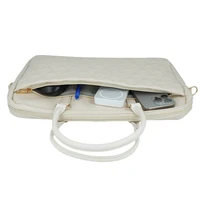 Wonder Dėklas nešiojamam kompiuteriui 15–16 colių pico quilted smėlio spalvos