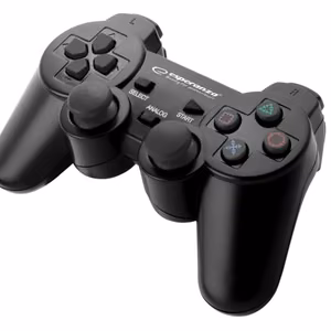 Esperanza EGG107K игровой геймпад ПК, Playstation 3 аналоговый/цифровой USB 2.0 чёрный