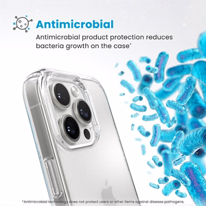 Speck GemShell dėklas, skirtas iPhone 16 Pro, „Clear“