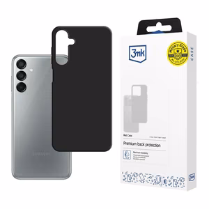 3mk Matinis dėklas telefonui Samsung Galaxy M15 5G - juodas