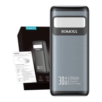 Išorinė baterija PMT30 Romoss 30000mAh 30W (juoda)
