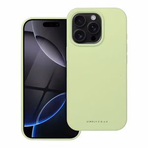 ROAR dėklas CLOUD SKIN telefonui IPHONE 16 Pro šviesiai žalias