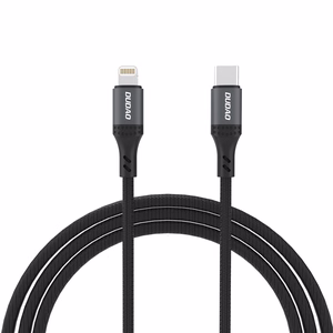 Dudao L3CL USB-C - Lightning 30W 1.2m pintas kabelis - juodas