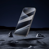 Borofone Apsauginis Stiklas BF6 Diamond Armor Pilnas Ekranas HD Iphone 16 Pro - 10 vienetų