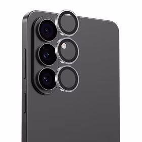 "Benks" grūdinto stiklo stiklas "Warrior Lens Protector" kameros apsauga "Samsung Galaxy S26/S26 Plus" (3 vnt.), skaidrus