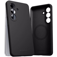 Dėklas Mercury Pure Magsafe Silicon Case Samsung S947 S26 Plus juodas