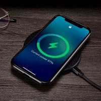 iCarer odos vaško dėklas padengtas natūralia oda iPhone 12 Pro Max juodas (ALI1206-BK)