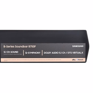 Samsung B750F B-Series 5.1ch garso juosta su žemų dažnių garsiakalbiu (2025)
