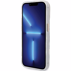Guess metalinis kontūras Magnetinis dėklas iPhone 15 Pro Max - auksinis