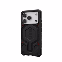 UAG Urban Armor Gear dėklas MONARCH PRO suderinamas su MagSafe iPhone 17 Pro kevlaras juodas