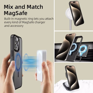 Tech-Protect MagMat Magnetinis dėklas telefonui iPhone 16 Pro Max - juodas