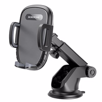 Automobilio laikiklis BH53 Windy su priekinio stiklo laikikliu juodas