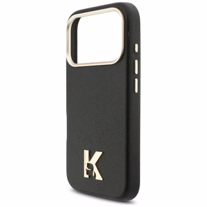 Karl Lagerfeld Karl Head Logo MagSafe Dėklas for iPhone 17 Pro - juodas
