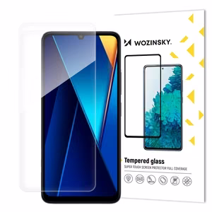 Wozinsky 9H grūdintas stiklas Xiaomi POCO C65 / Redmi 13C telefonui