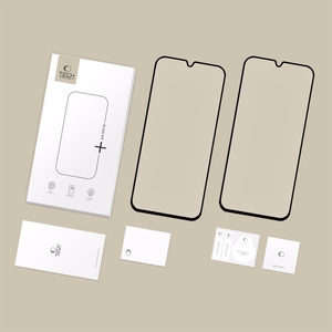 Tech-Protect Glass Fit+ 2 dalių grūdintas stiklas Samsung Galaxy A16 4G / 5G / A26 5G / A17 4G / 5G - juodas