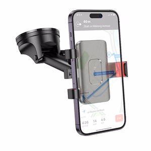 Automobilinis telefono laikiklis Hoco H22 (dashboard/windshield) juodas