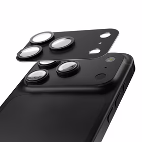 Etteri full camera lens guard for iPhone 17 Pro juodas