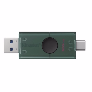 Kingston 128GB USB-A + USB-C 3.2 Gen 1 DataTraveler DuoG2 USB atmintinė