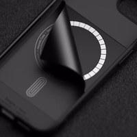 Ringke Onyx Magnetinis Magsafe iPhone 16e dėklas - juodas