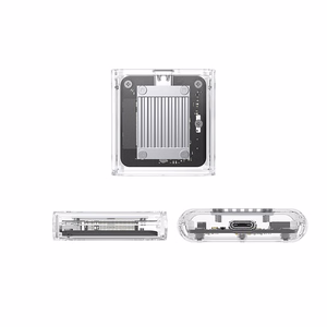 Orico TC20-M2-10G M.2 NVME USB-C 3.2 diskų dėklas - skaidrus