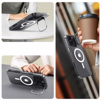 Tech-Protect MagStand MagSafe dėklas iPhone 16 Pro - skaidrus