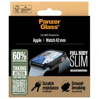PanzerGlass Snappie Pilnas korpusas Apple Watch 10 42mm juodas/juodas 3716