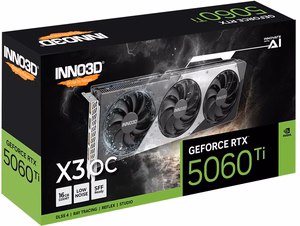 INNO3D GeForce RTX 5060 Ti X3 OC NVIDIA 16 GB GDDR7