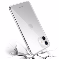 Crong Crystal Slim Cover - iPhone 11 dėklas (Clear)