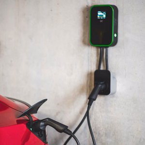 GREEN CELL WALLBOX EV POWERBOX 22KW SU LIZDU IR RFID