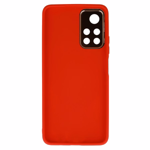 TEL PROTECT Luxury dėklas telefonui Xiaomi Redmi Note 11 5G/Note 11S 5G/Poco M4 Pro 5G raudonas