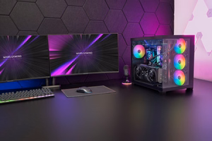 Mars Gaming MCV5 kompiuterio korpusas „Midi Tower“ Juoda