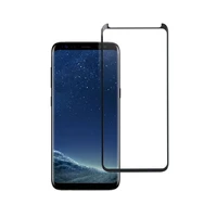 Apsauginis stiklas Blue Star - SAMSUNG Galaxy S8 Full Face (pilnas klijavimas su rėmeliu, dėklui draugiškas) juodas